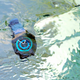 Five atmospheres equates to about 40 meters of water resistance, but I don’t know if I’d go SCUBA diving with it.